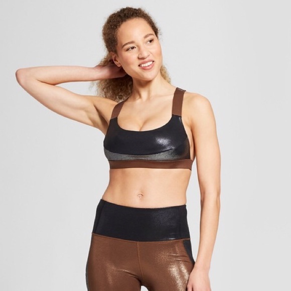 JoyLab | Sports Bra | Mixed Metal | NWT! - Picture 3 of 8